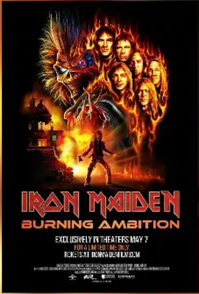 Iron Maiden: Burning Ambition poster