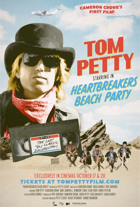Tom Petty and the Heartbreakers Beach Party poster
